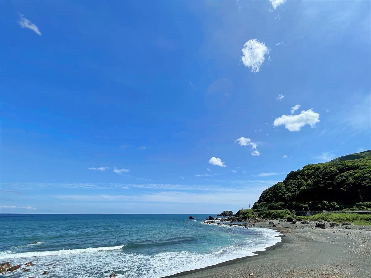 高知県室戸市の尾崎海岸