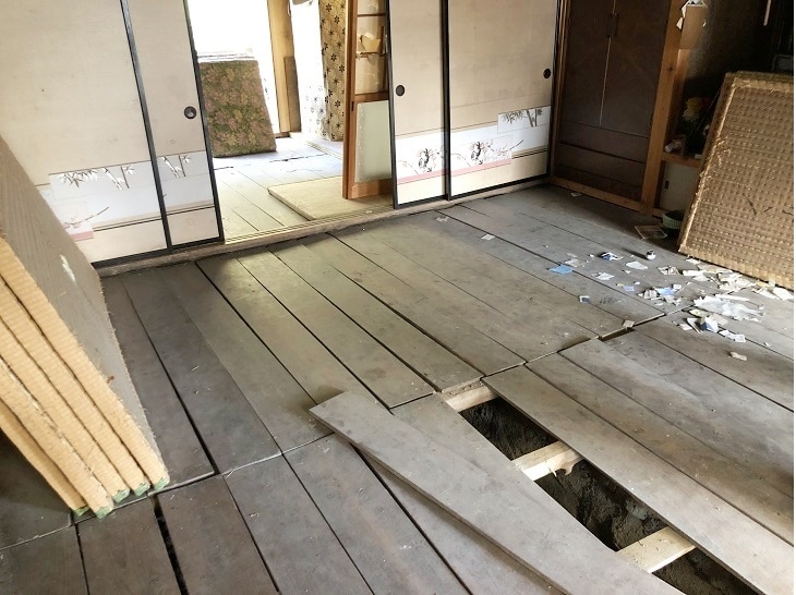 熊本県上天草市の物件の床