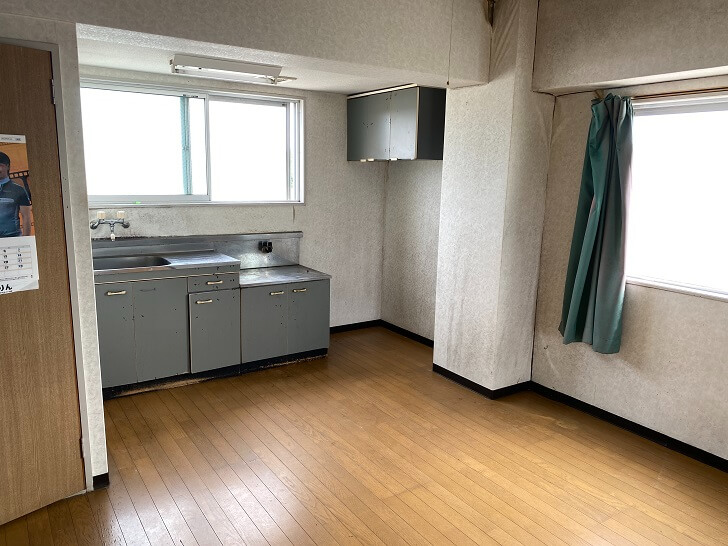 熊本県上天草市のマンション物件のリビングダイニングキッチン