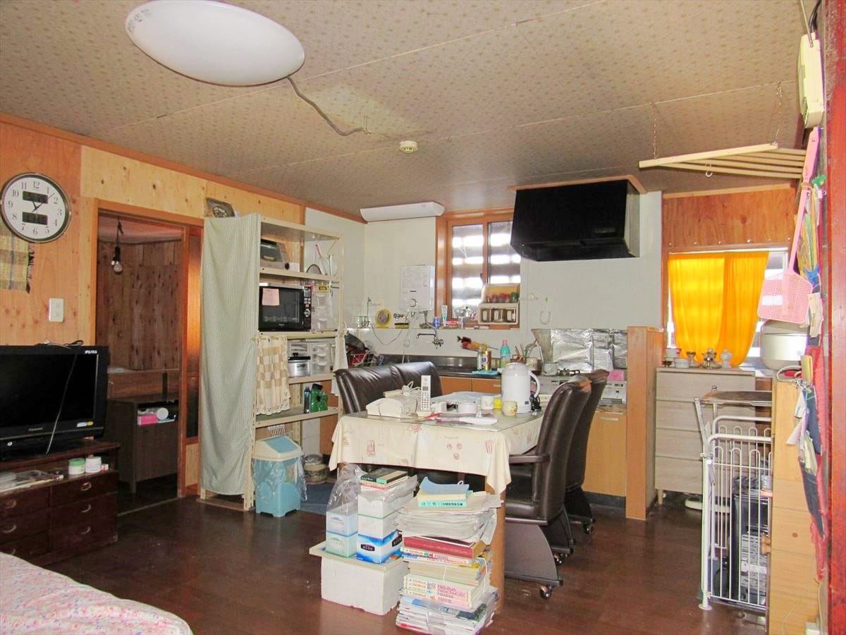 長野県小谷村の物件の台所