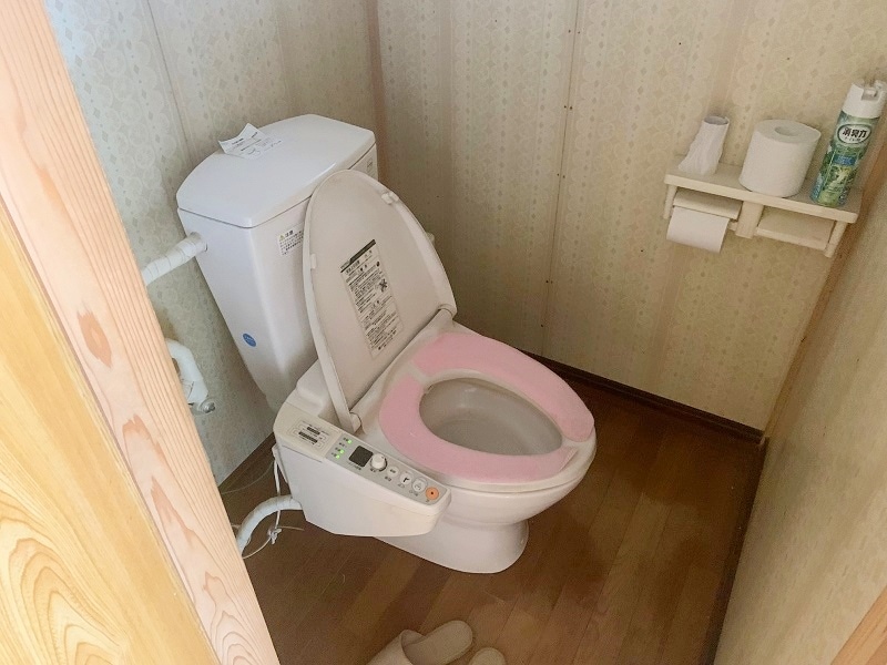 長野県小川村の物件のトイレ