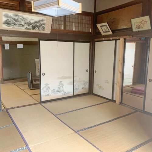 長野県小川村の物件の1階和室