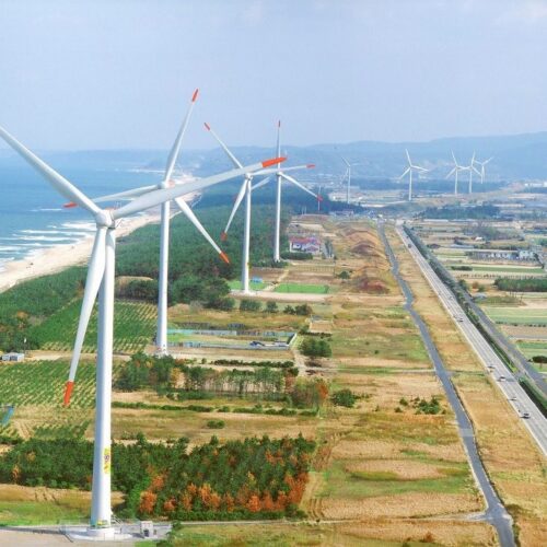 鳥取県北栄町の風力発電