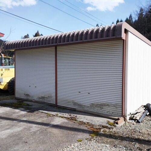 長野県長野市の物件の車庫