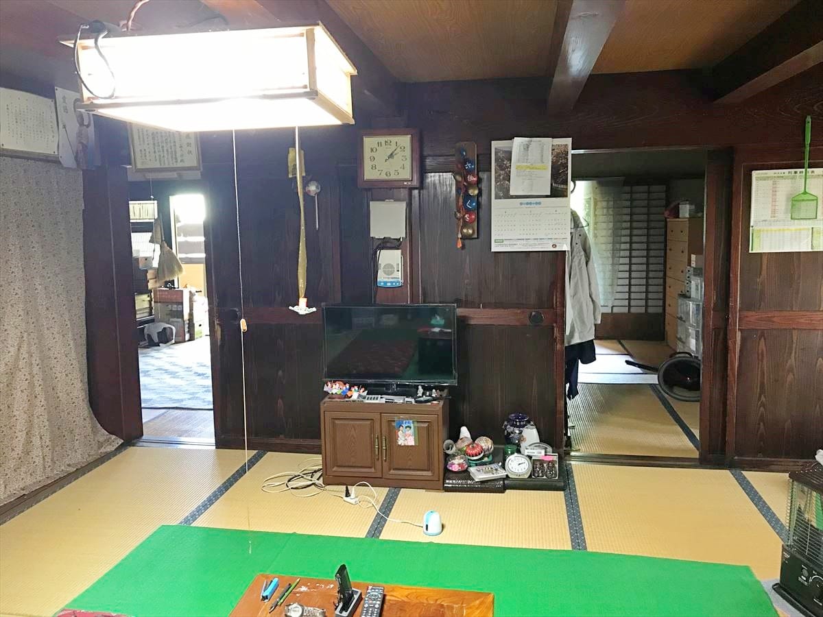 長野県小谷村の物件の和室
