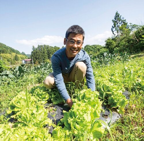 福島県二本松市の無農薬有機栽培をする移住者