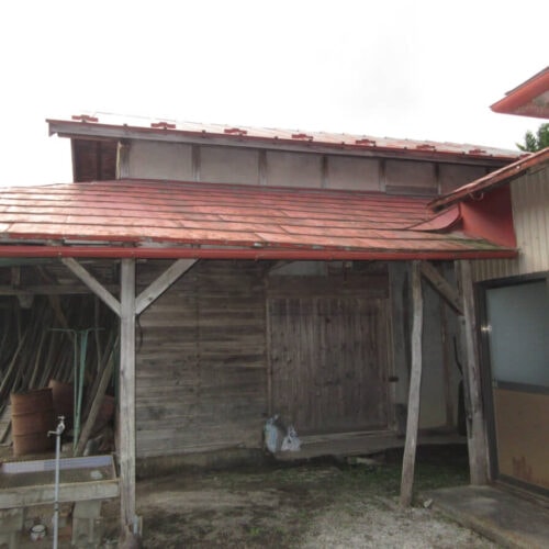 岩手県遠野市の物件の小屋