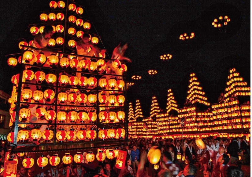 福島県二本松市の「二本松の提灯祭り」