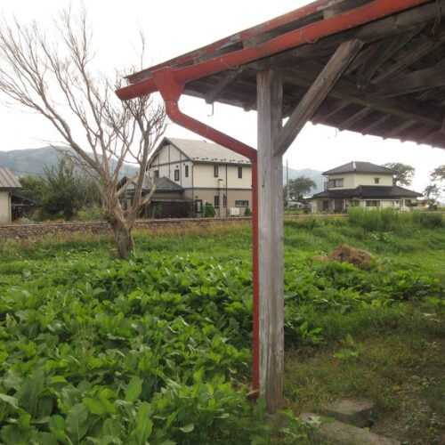 岩手県遠野市の物件の線路