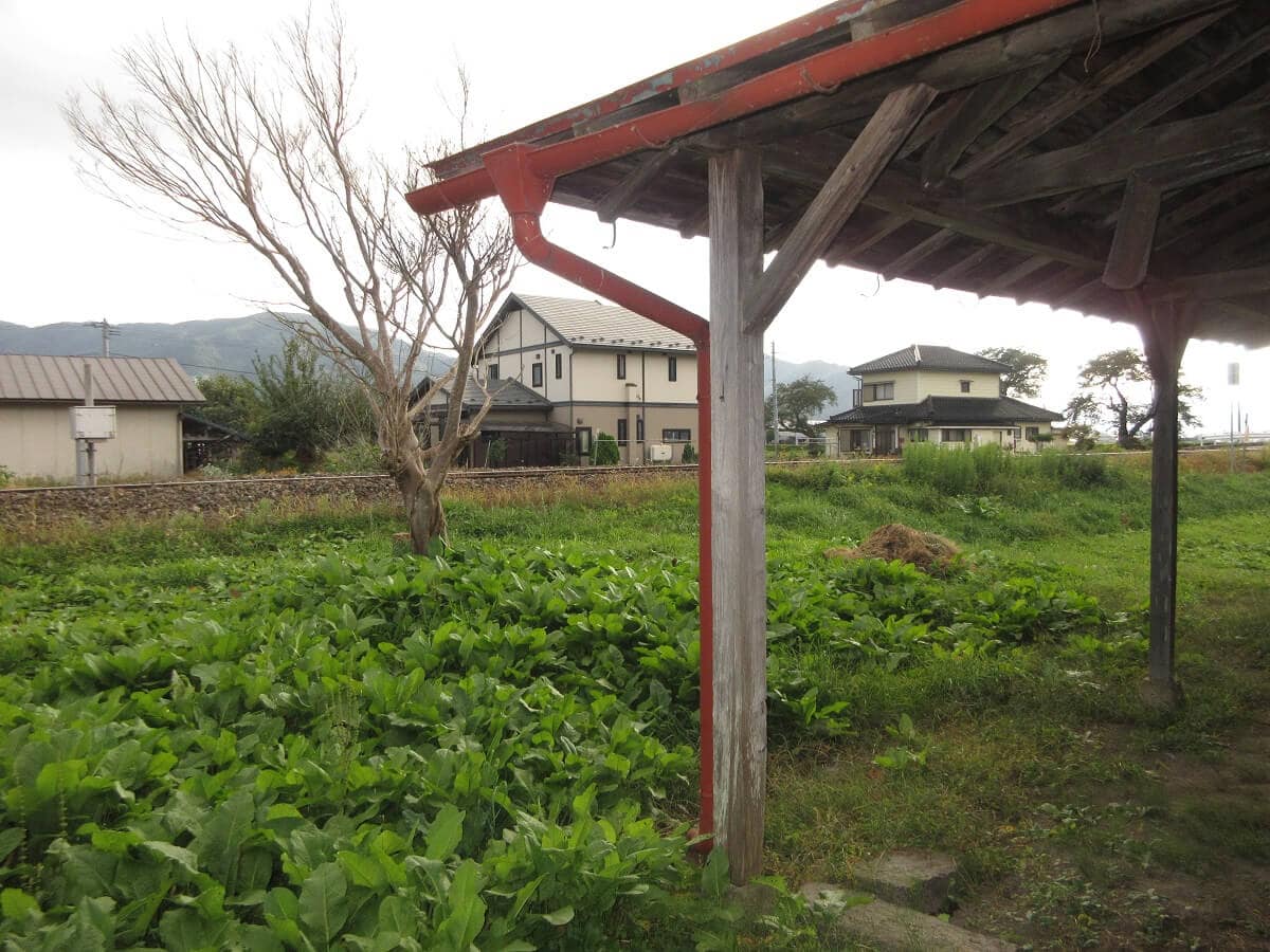 岩手県遠野市の物件の線路