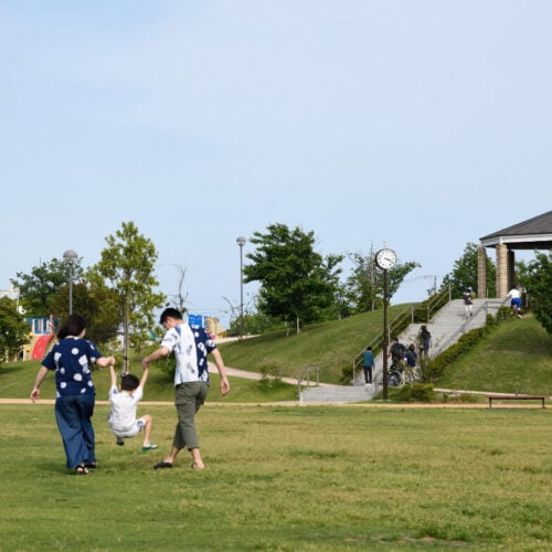 静岡県焼津市にある石津西公園