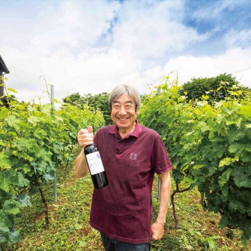福島県大玉村でブドウ畑とワインづくりをしている移住者