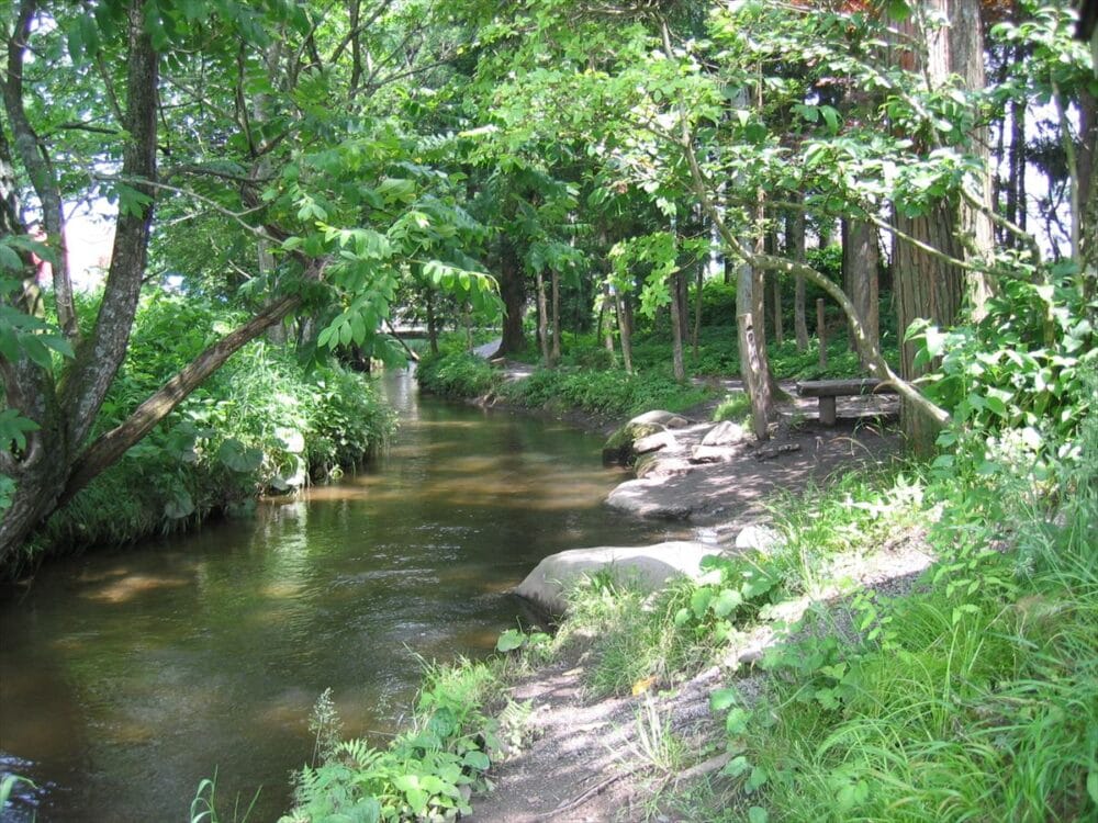 岩手県遠野市のカッパ淵