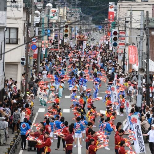 山形県尾花沢市は花笠音頭発祥の地