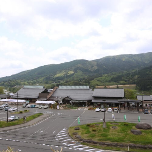 岩手県遠野市の道の駅「遠野風の丘」