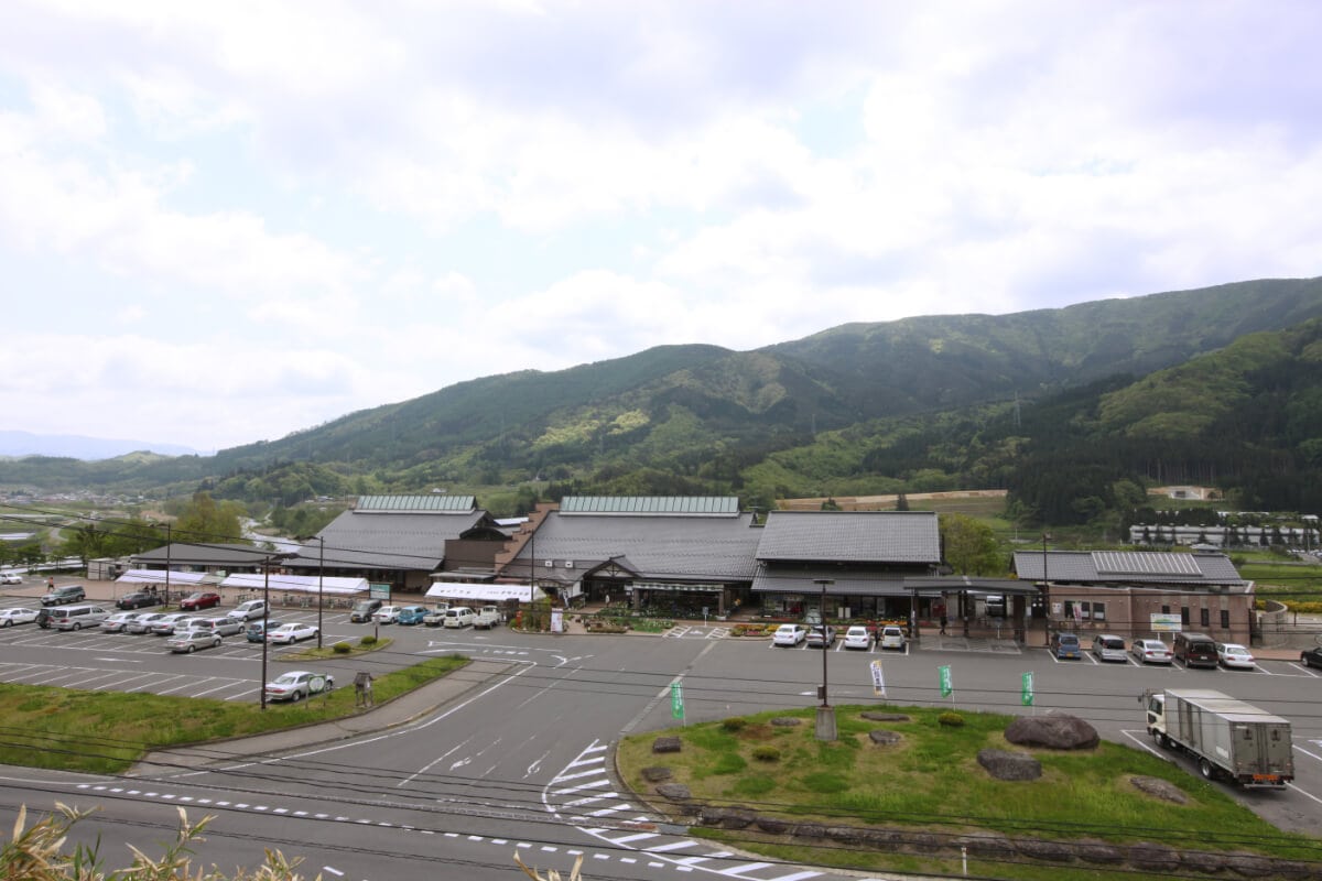 岩手県遠野市の道の駅「遠野風の丘」