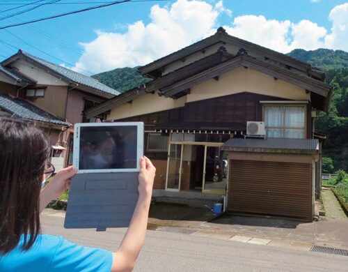石川県白山市のオンライン移住相談で空き家内見