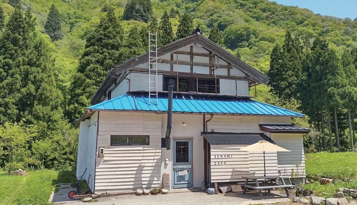 石川県白山市の移住者が営む「瀬波カフェ」
