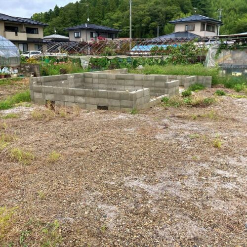 宮城県登米市の物件の敷地