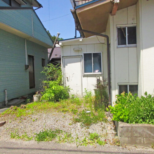 岩手県遠野市の物件の庭地