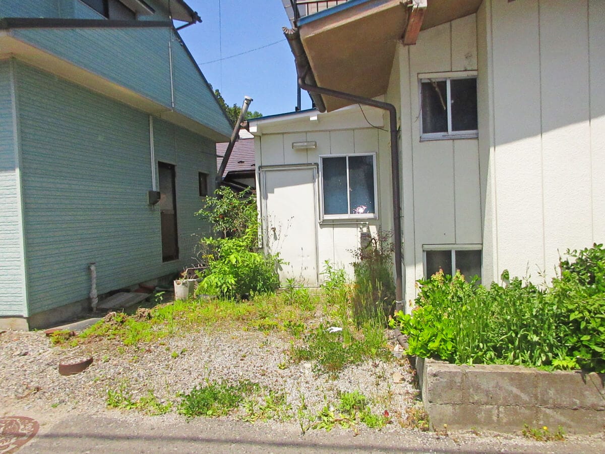 岩手県遠野市の物件の庭地