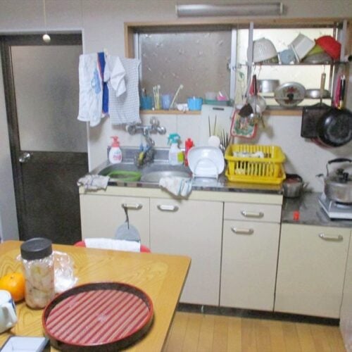 兵庫県佐用町の物件のキッチン