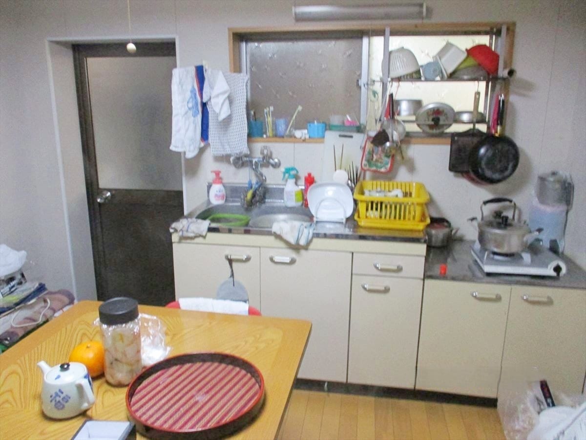 兵庫県佐用町の物件のキッチン