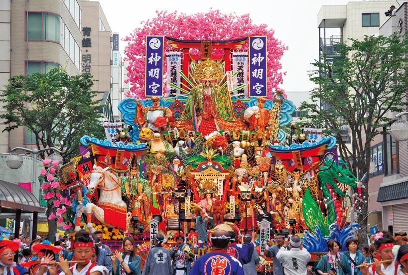 青森県八戸市。約300年の歴史を持つ「八戸三社大祭」