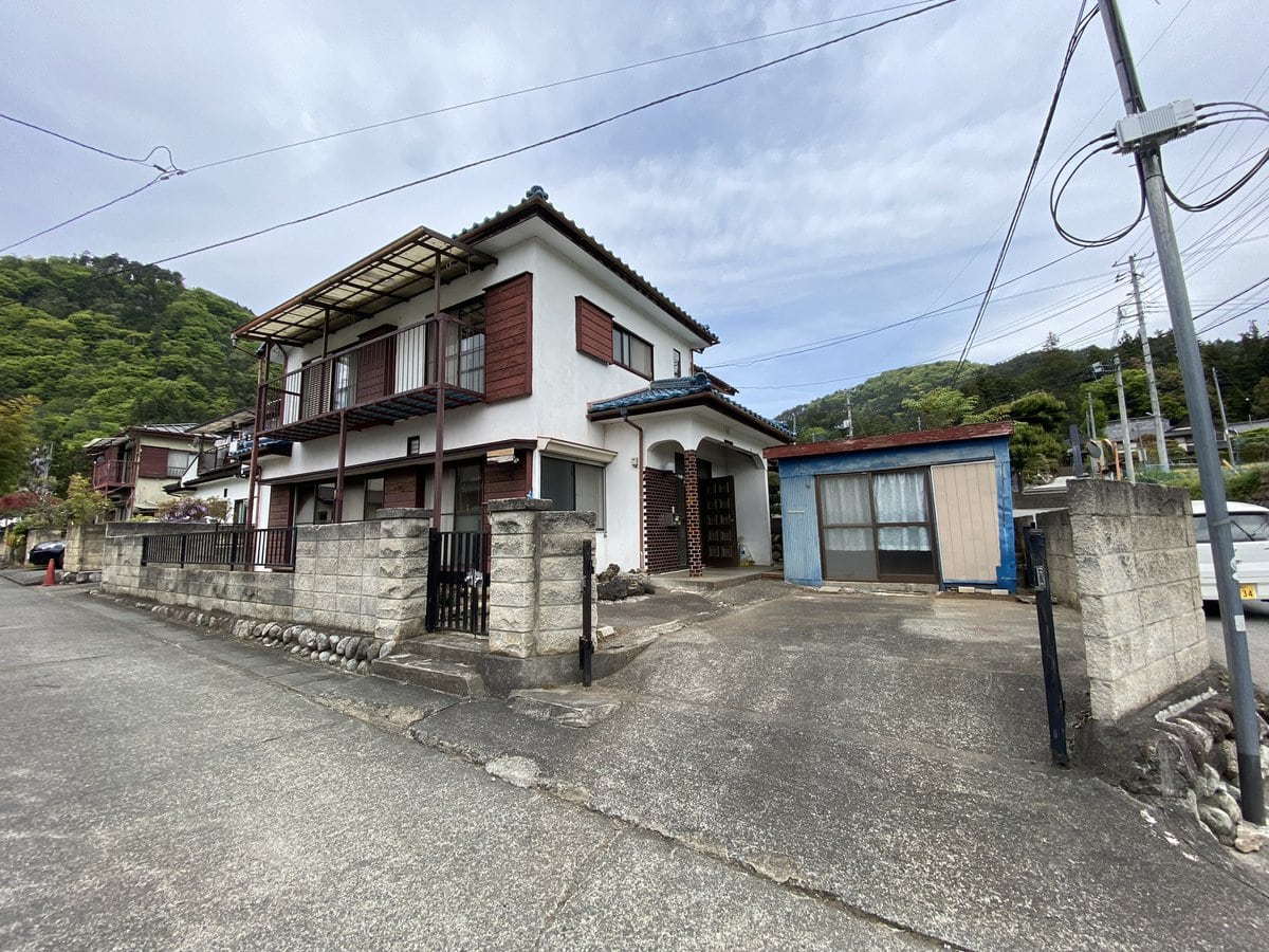 山梨県大月市の物件の外観