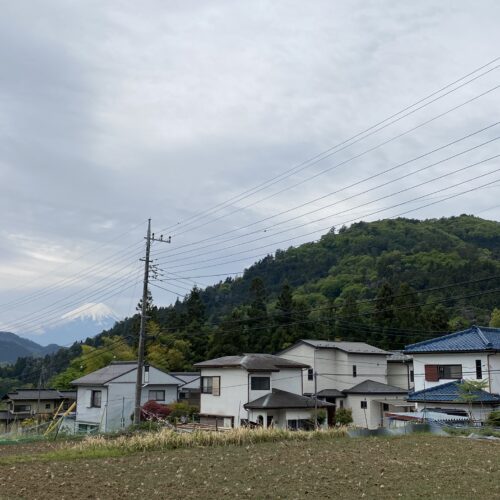 山梨県大月市の物件からの眺め