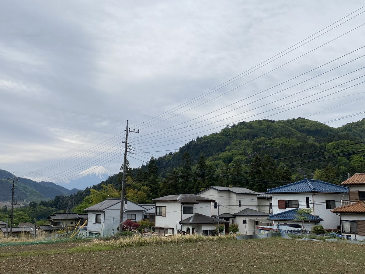 山梨県大月市の物件からの眺め