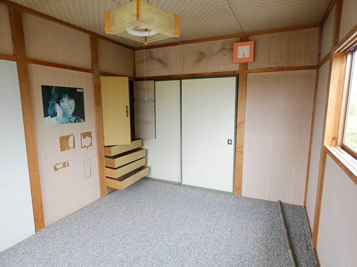 北海道豊浦町の物件の2階和室