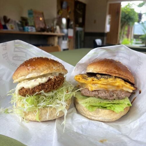 大分県豊後高田市の豊後高田バーガー（HINATACAFE）