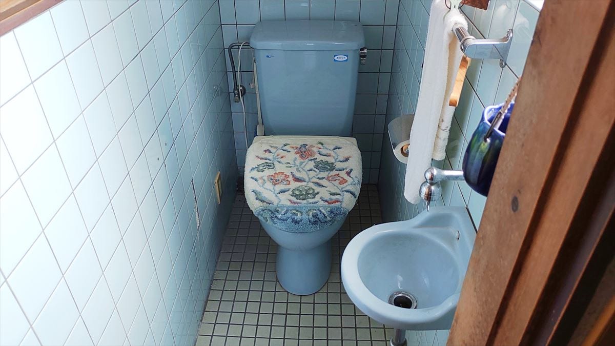 山口県阿武町の物件のトイレ