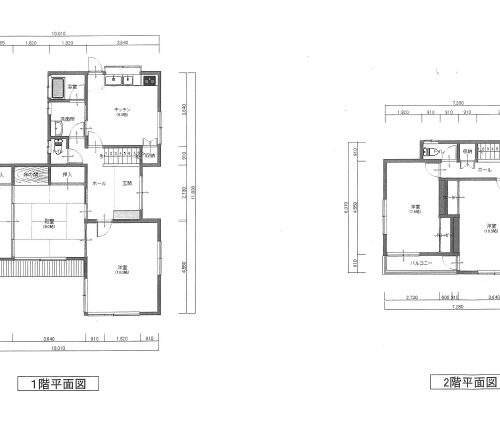 栃木県那須烏山市の物件の間取り図