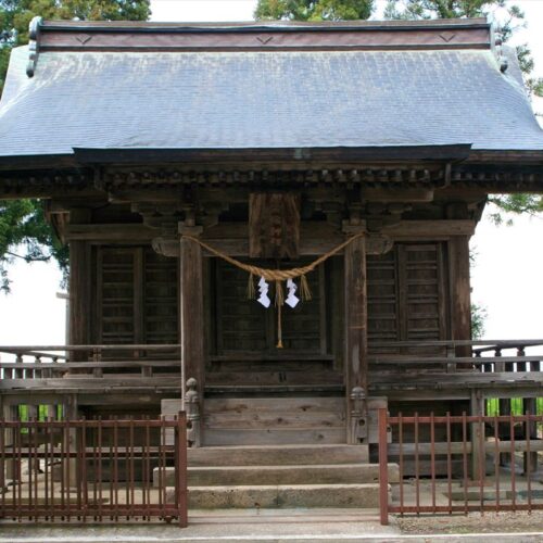 秋田県羽後町の三輪神社