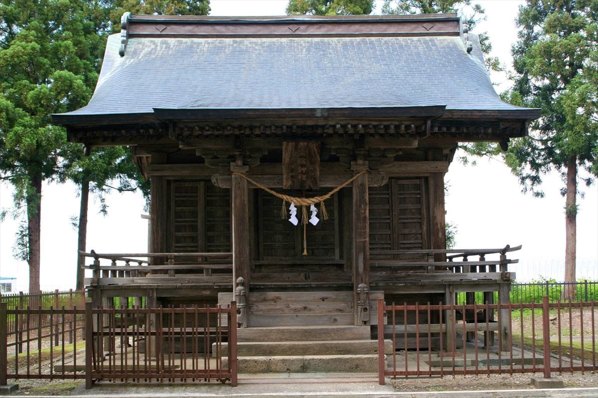 秋田県羽後町の三輪神社