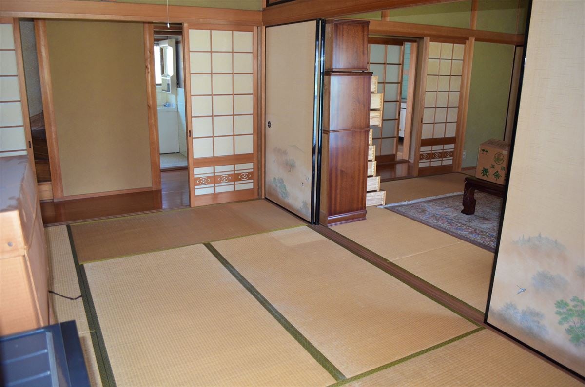 兵庫県宍粟市の物件の1階和室