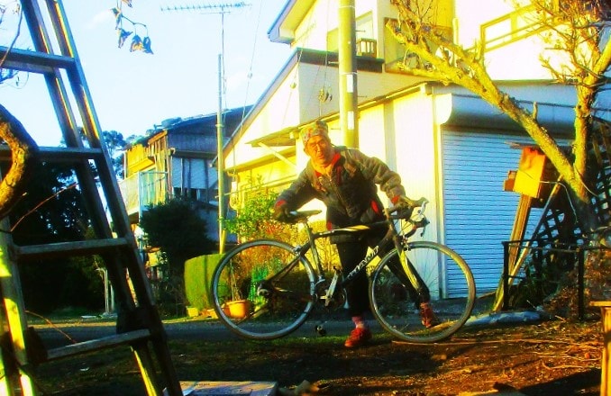 自転車歴60年。畑仕事と酒の次に好きなのがサイクリング。