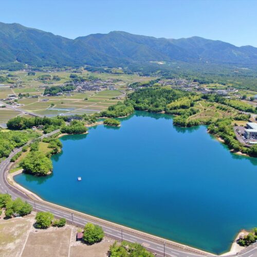 岡山県津山市の塩手池