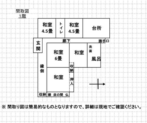 宮崎県えびの市の物件の間取り