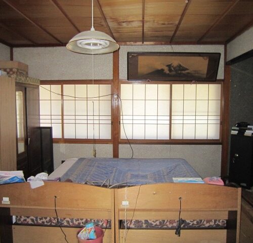 山形県鮭川村の物件の和室