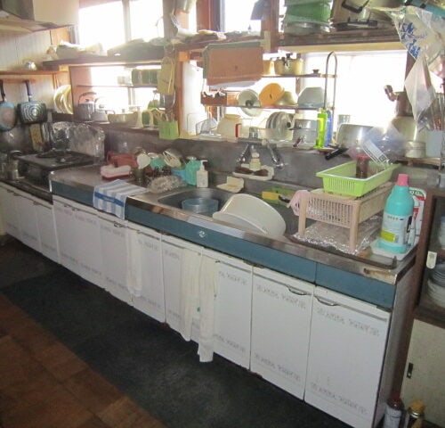 山形県鮭川村の物件の台所
