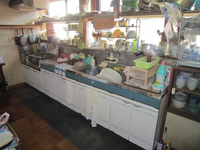 山形県鮭川村の物件の台所