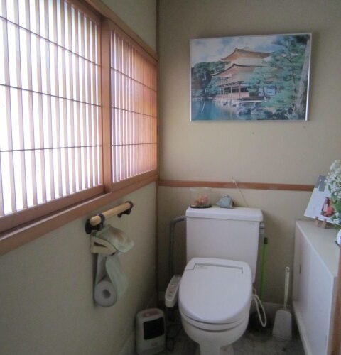 山形県鮭川村の物件のトイレ