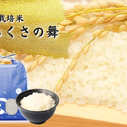 兵庫県宍粟市千種町で生産された特別栽培米「ちくさの舞」