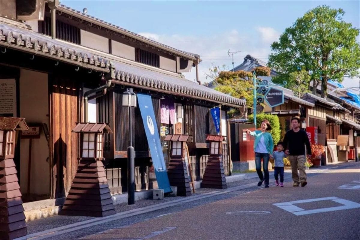 岡山県津山市の城東町並み保存地区