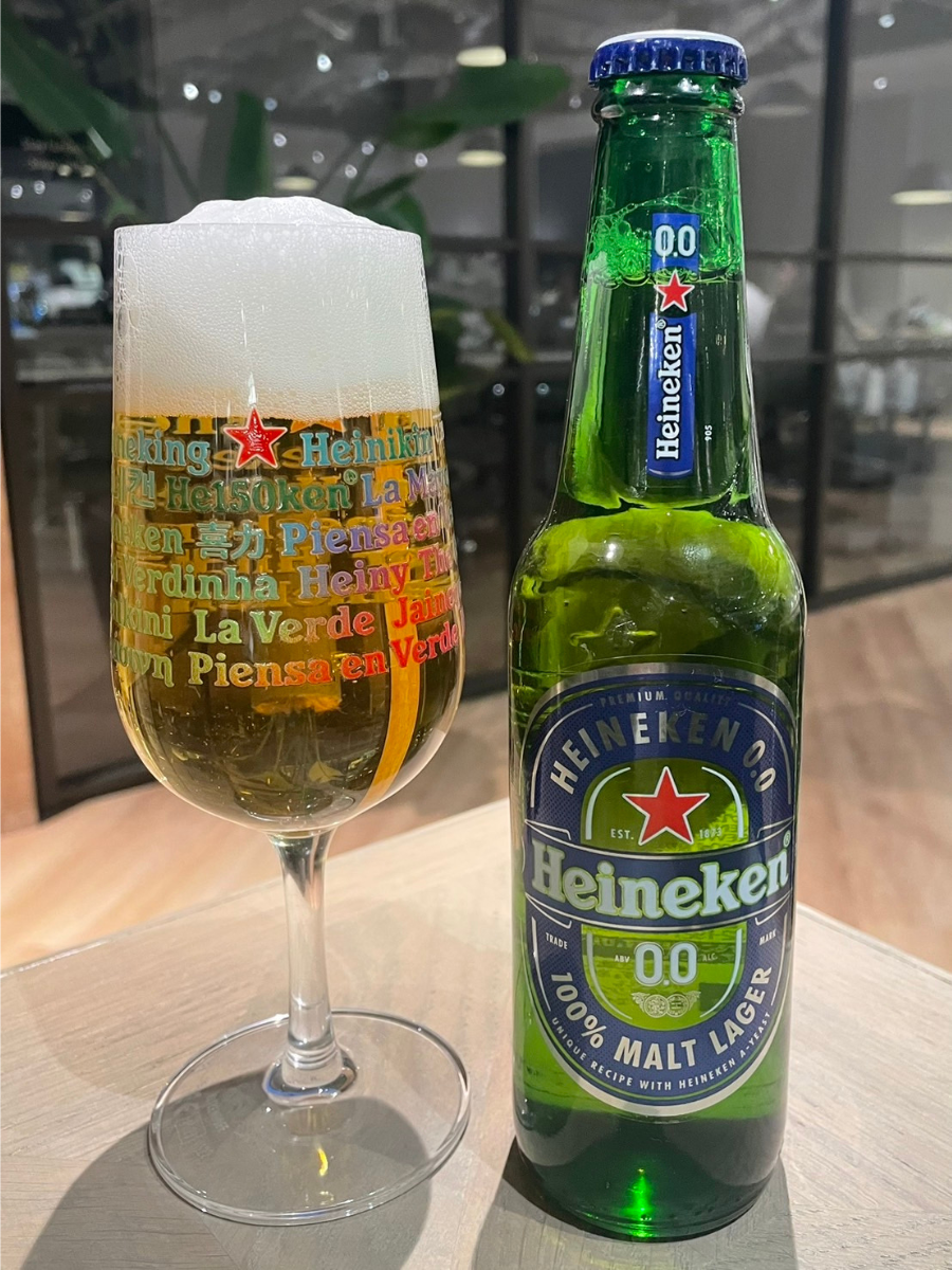 まるでビールのような味わいの「Heineken 0.0」