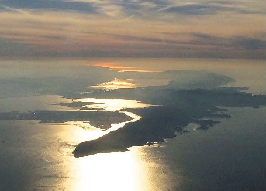 島根県松江市の連結汽水湖は世界でも貴重