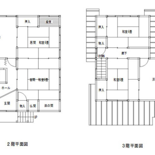 長野県飯山市の間取り